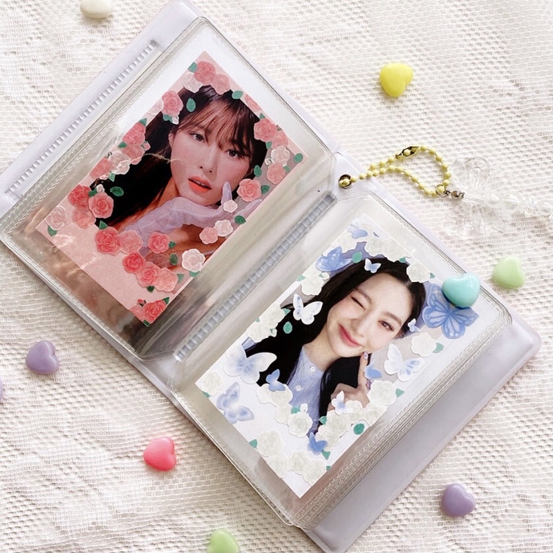 Album Ảnh Cocoplanet - Collect Book Hàn Đựng Thẻ Bo Góc 1 ô 2 ô Sheet PVC