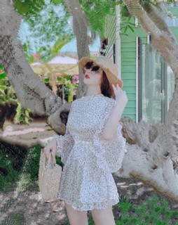 JUMPSUIT TAY LOE HỞ LƯNG (KÈM HÌNH THẬT)