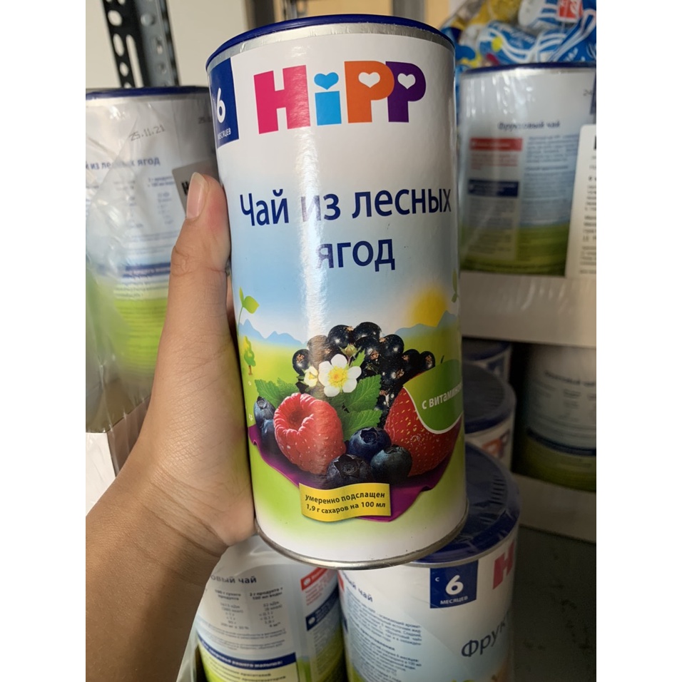 Trà Hip trái cây Nga - hộp 200gr