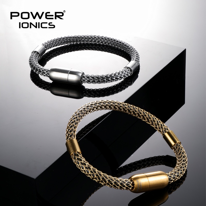 [Đăng ký thiết bị y tế của FDA] Power Ionics Thiết kế mới Lưới thép 316 Lưới thời trang Retro Anions