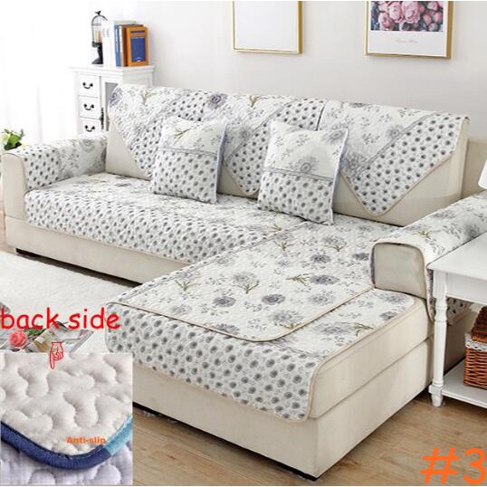 Vỏ Bọc Ghế Sofa 1 2 3 4 Chỗ Ngồi Hình Chữ L Hai Mặt Chất Lượng Cao