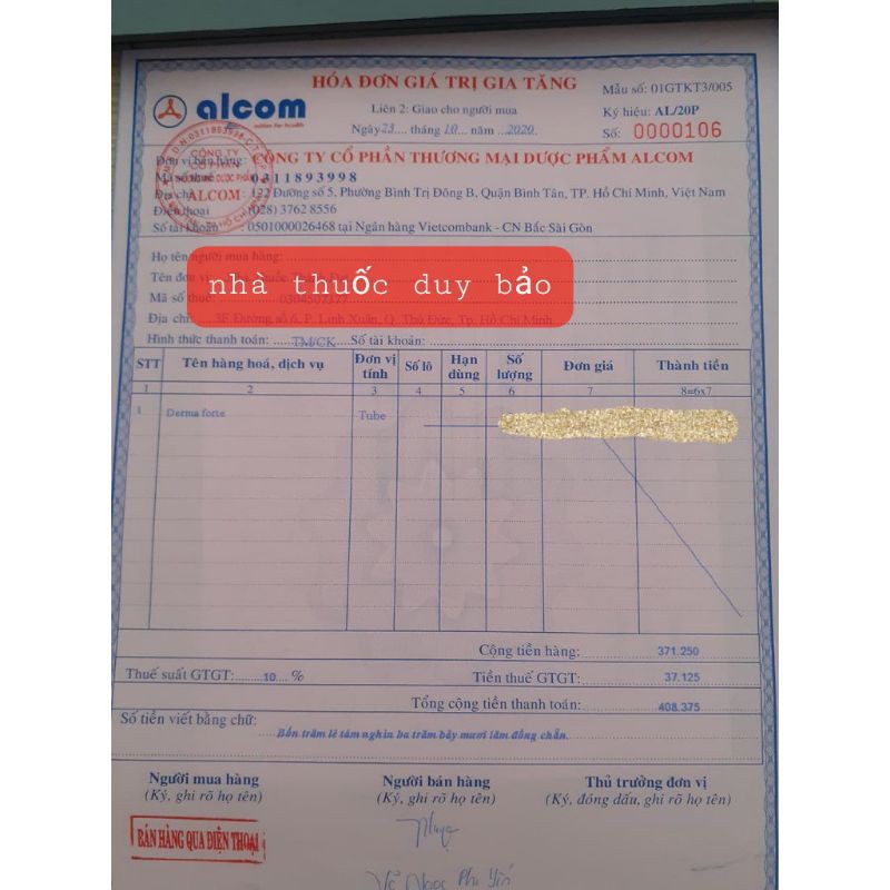 KEM BÔI MỤN DERMA FORTE | BigBuy360 - bigbuy360.vn