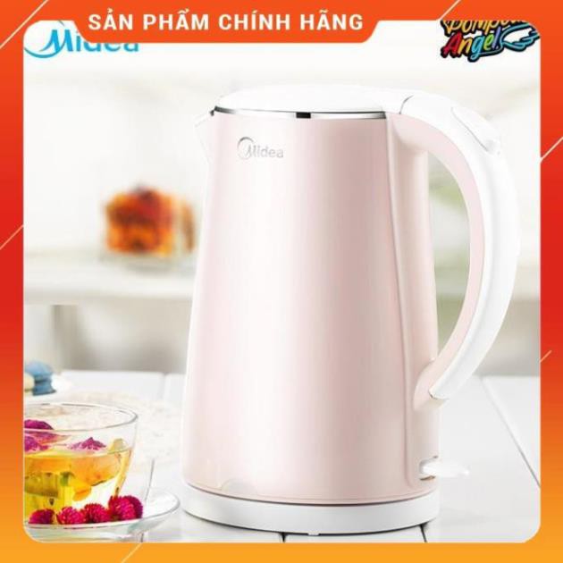 [Mã SKAMPUSHA7 giảm 8% đơn 250k]Bình siêu tốc MIDEA MK-15DC PINK 1.5L chinh hãng (vthm9) Huy Anh