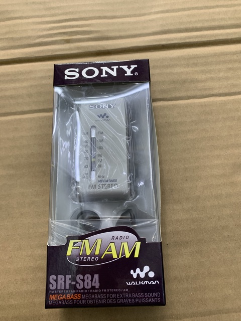 ĐÀI RADIO MINI WALKMAN SONY SRF-S84 stereo , ĐÀI CHẠY THỂ DỤC