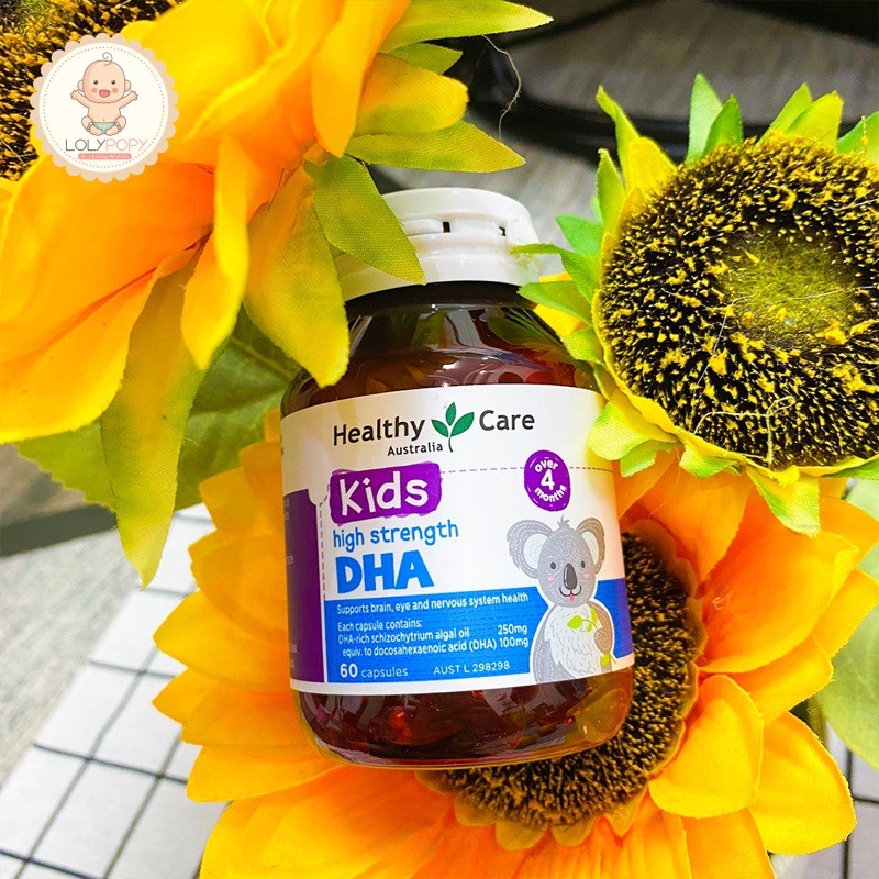 Healthy care DHA For Kid [Úc] – DHA Cho Bé – 60 Viên