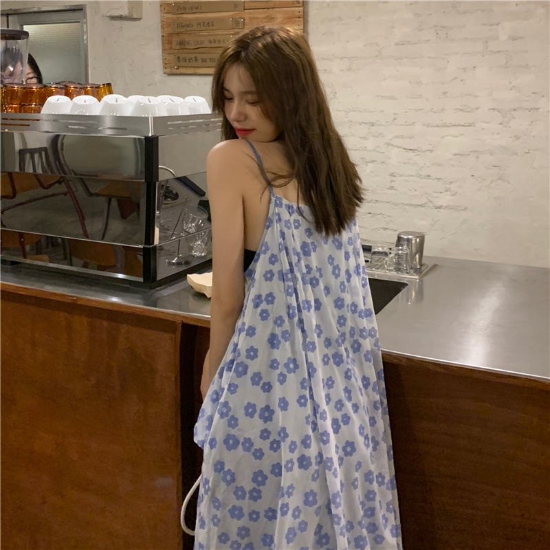 Đầm Công Chúa In Hoa Chuông Lắc Đầu Tiên Kiểu Pháp Chất Lượng Cao Mùa Hè