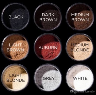 [TẶNG LƯỢC] Bột làm dày tóc che hói đầu, dày tóc thưa, bột phủ che hói đầu