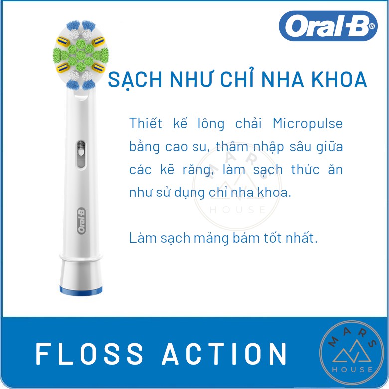 Tách set 1 đầu bàn chải điện Oral-B chính hãng