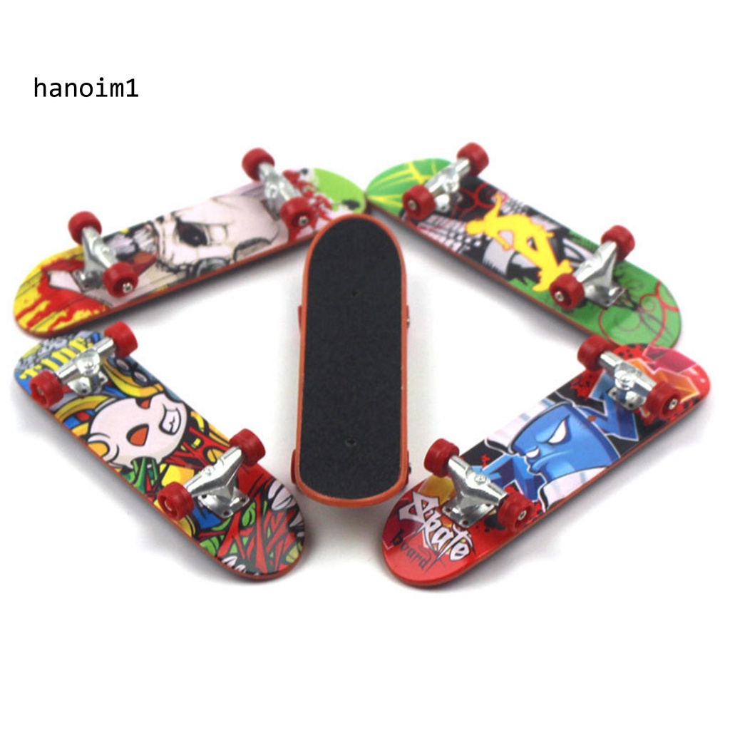 Ván Trượt Ngón Tay Mini Bằng Hợp Kim Dễ Thương Dùng Trang Trí