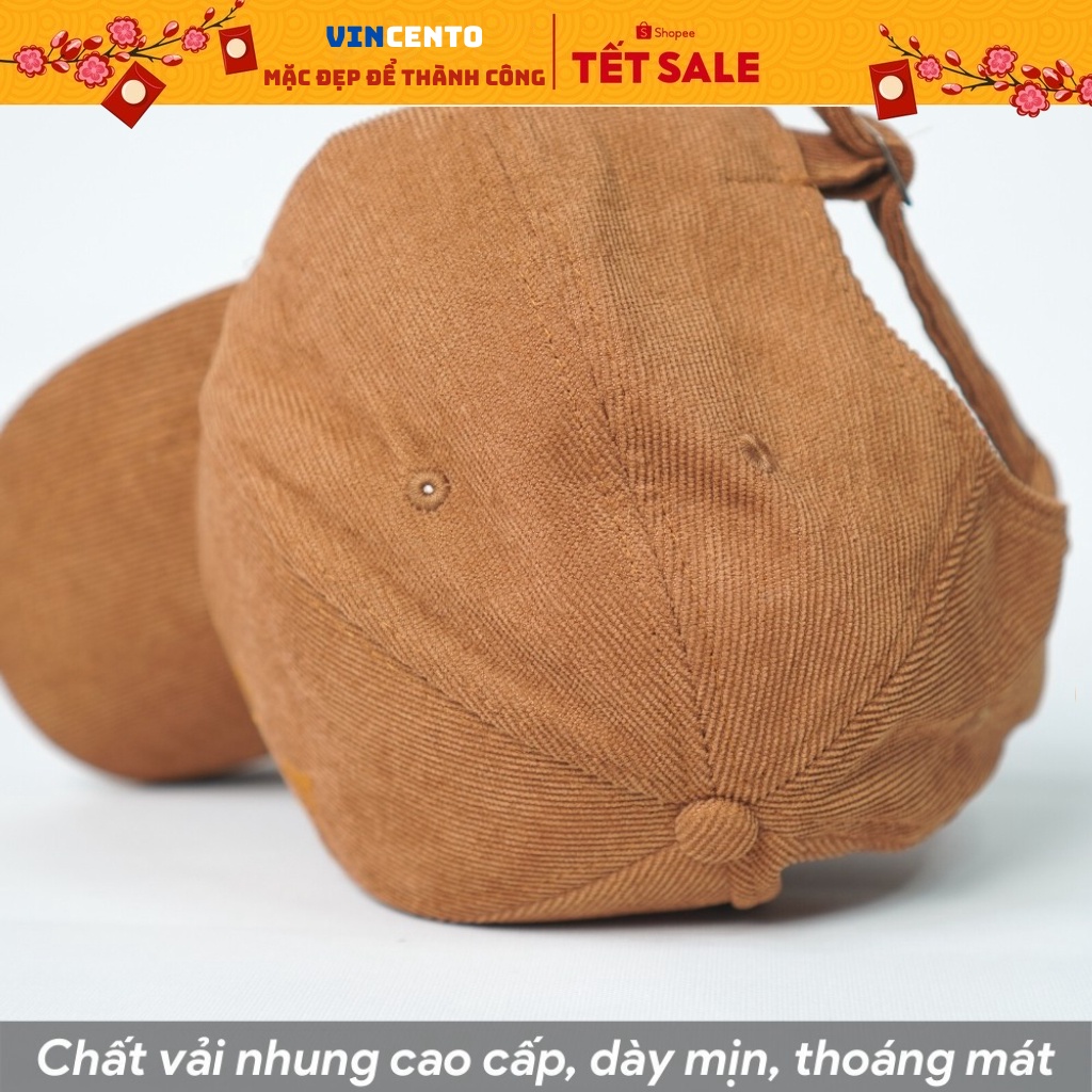 Mũ Lưỡi Trai Thêu Yes You Can Nhung Tăm Xịn Xò