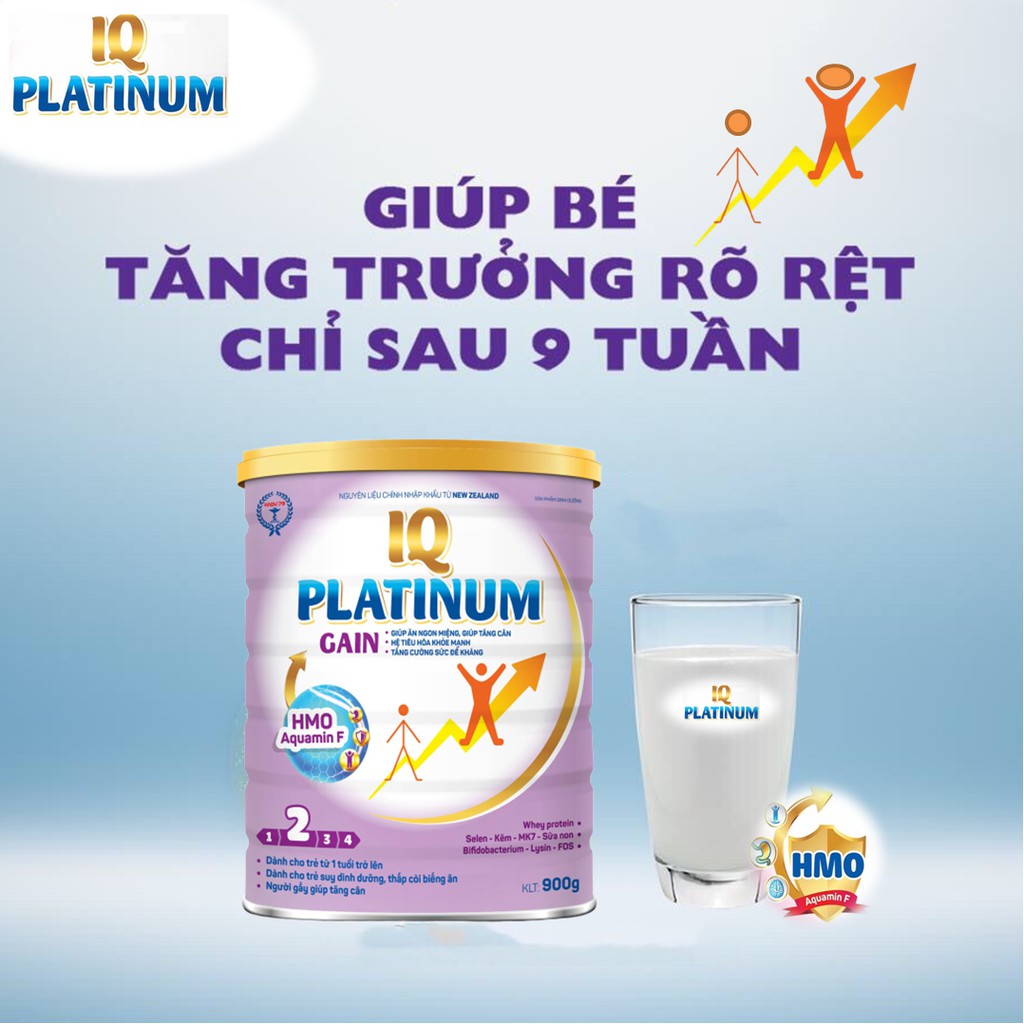 Sữa Bột IQ Platinum Gain 2 400g