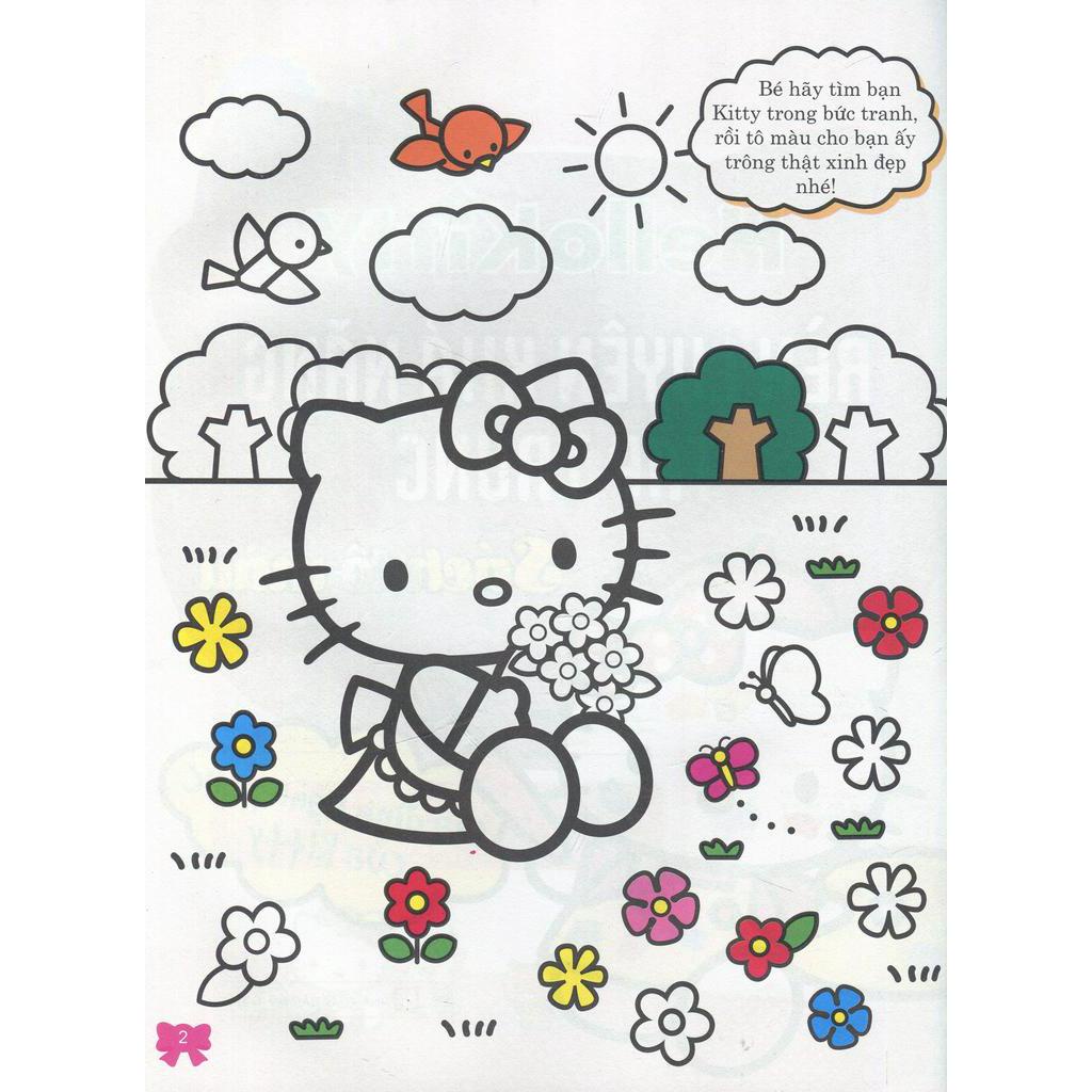 Sách Rèn Luyện Khả Năng Tập Trung - Hello Kitty