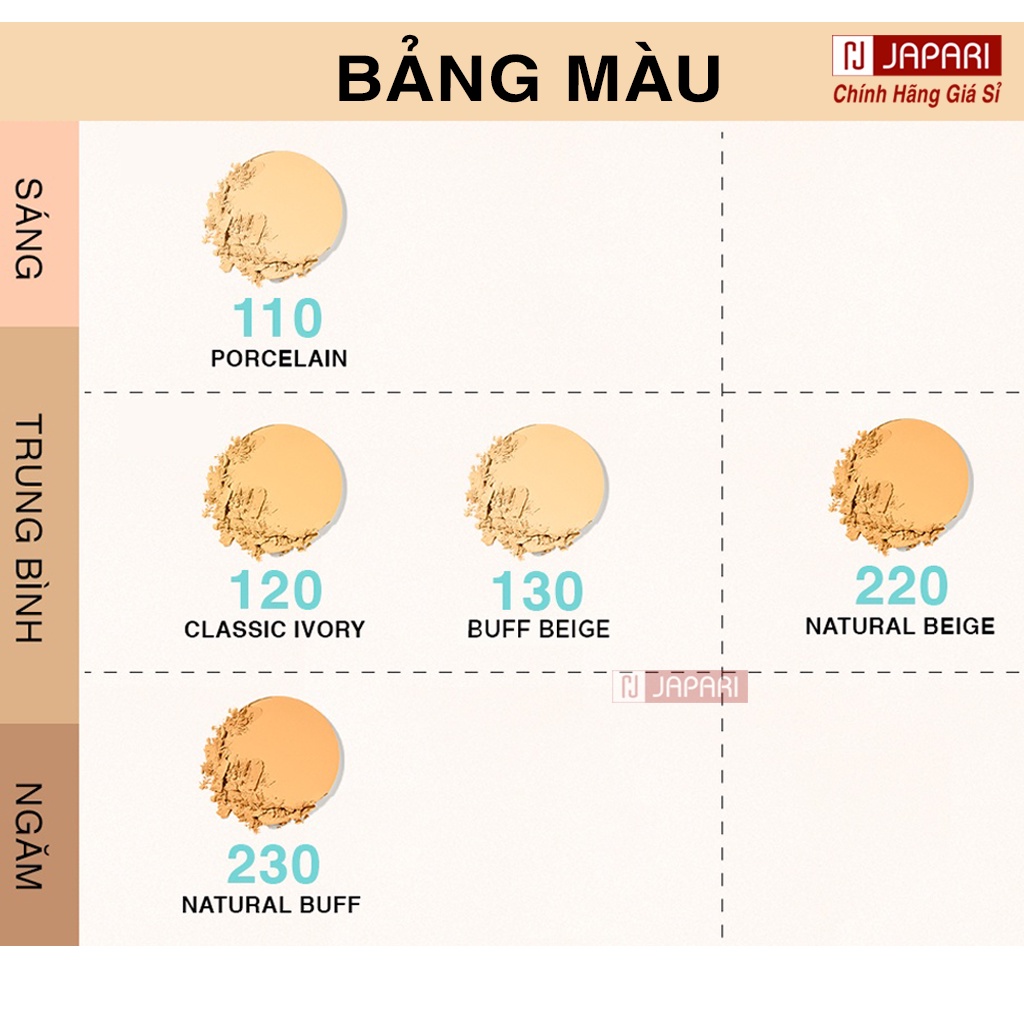 Phấn Phủ Kiềm Dầu Maybelline Fit Me NÉN CHÍNH HÃNG  - Maybeline Fit me Chống Nắng Chống Nước -Trang Điểm Make Up Japari