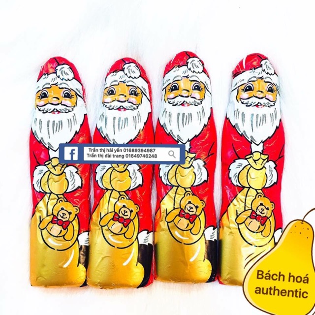 Socola bộ 10 ông già Noel RIEGELEIN - hàng xách tay Đức