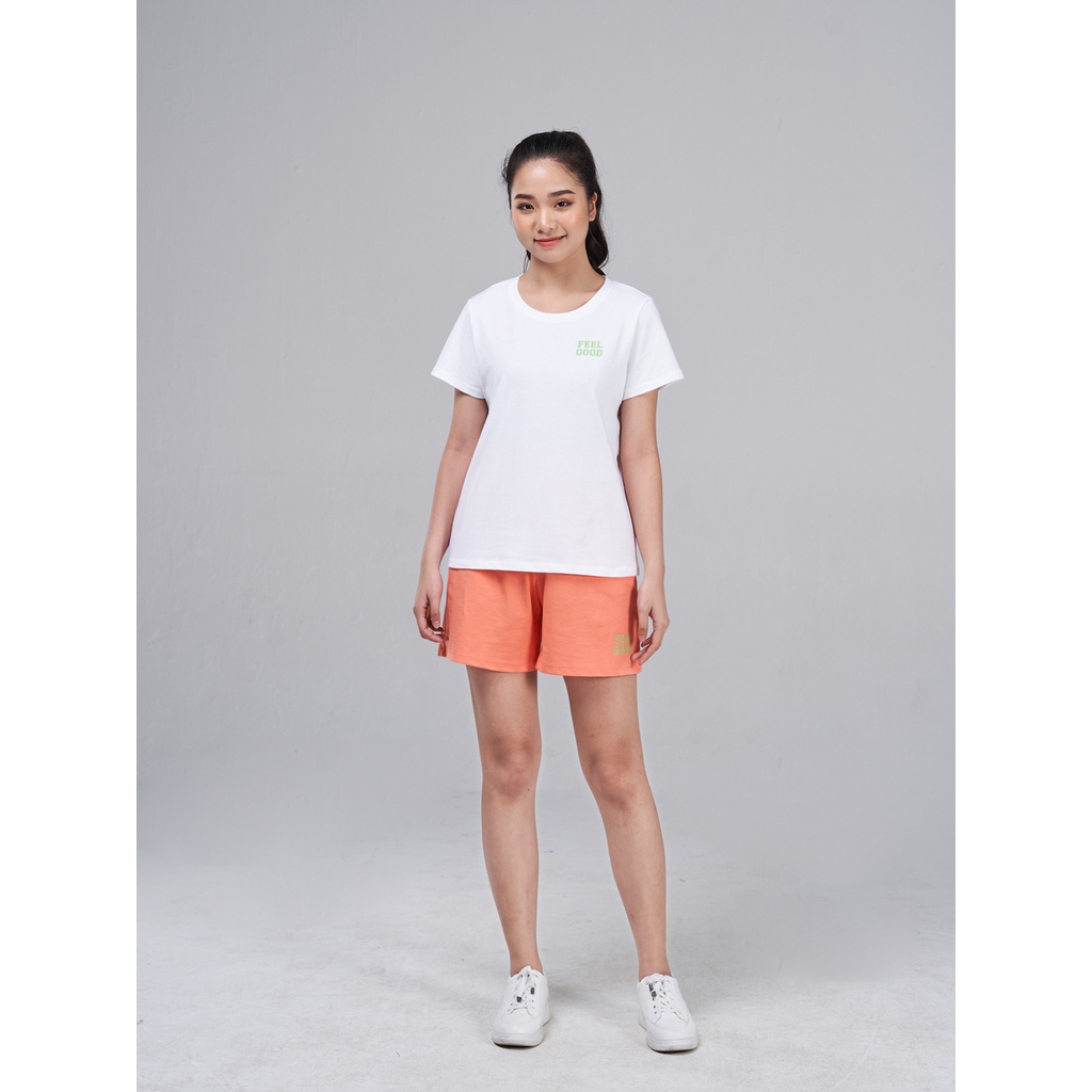 Bộ đồ nữ YODY in hình Look Good - Feel Good thoải mái thấm hút mồ hôi - BDN5068