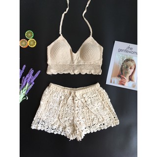 Bộ len móc Hồ Ngọc Hà siêu cute