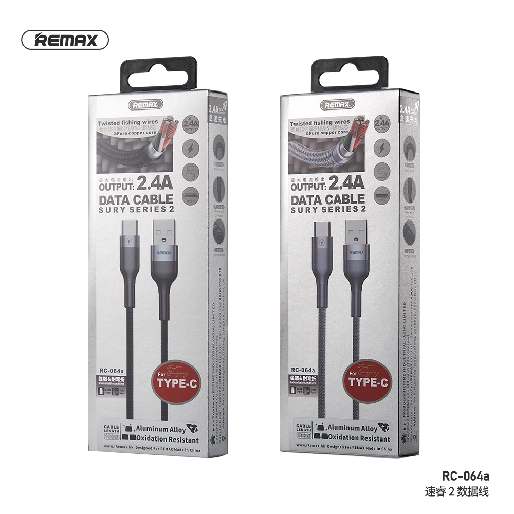 Dây Cáp Sạc Nhanh Remax Rc-064A Type-C