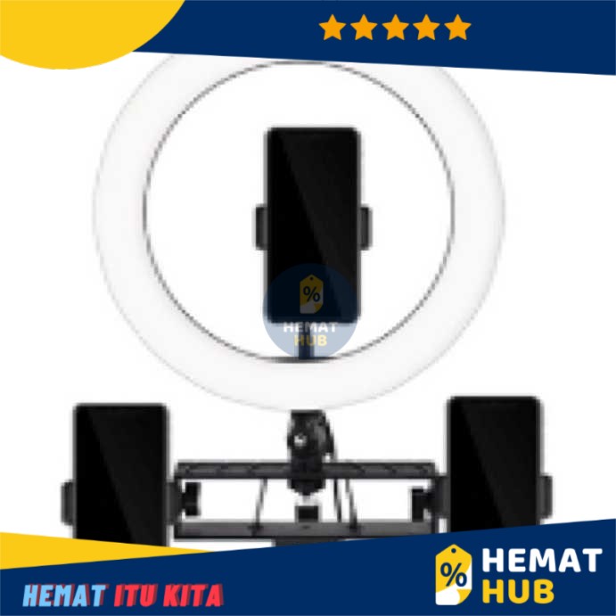 Set 3 Giá Đỡ Đèn Led Halo Cho Máy Ảnh / Điện Thoại