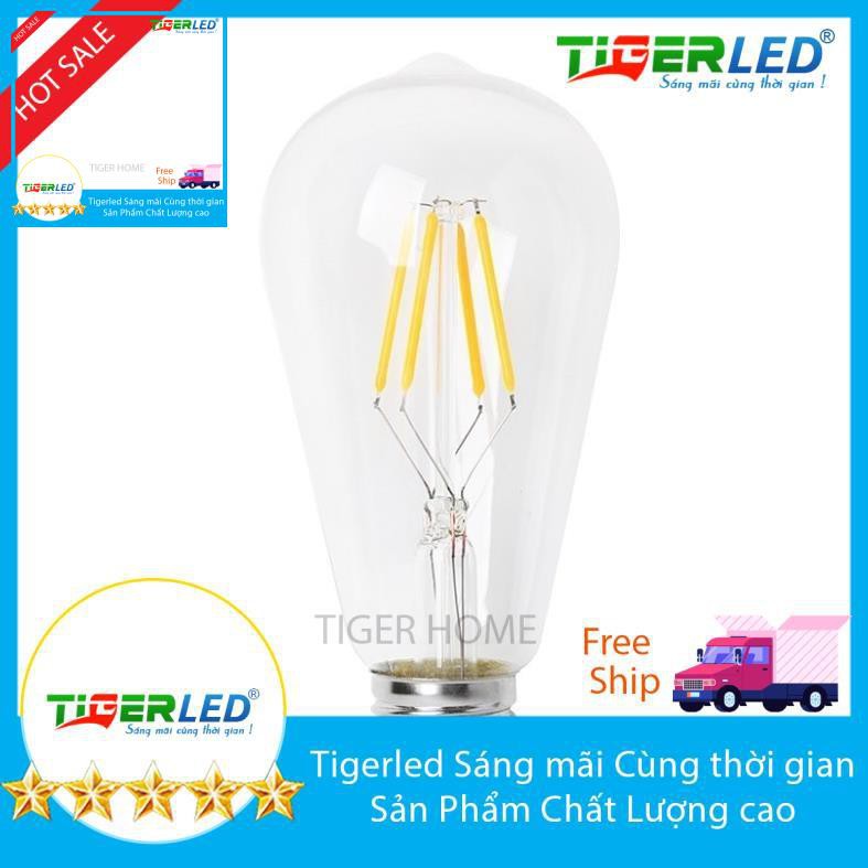 Bóng LED Edison T64 4W