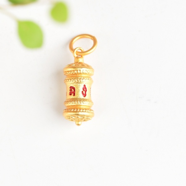 Mặt Dây Chuyền Dạng Dép Xỏ Ngón Màu Sắc Mạ Vàng Truyền Thống diy