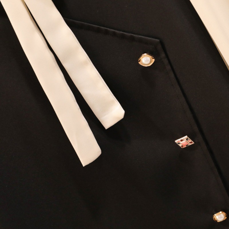 🌸Hàng Order🌸 Váy Bigsize Thắt Nơ Phối Cúc Ngọc Dọc Váy Trẻ Trung Năng Động 🌸Hàng Quảng Châu | BigBuy360 - bigbuy360.vn