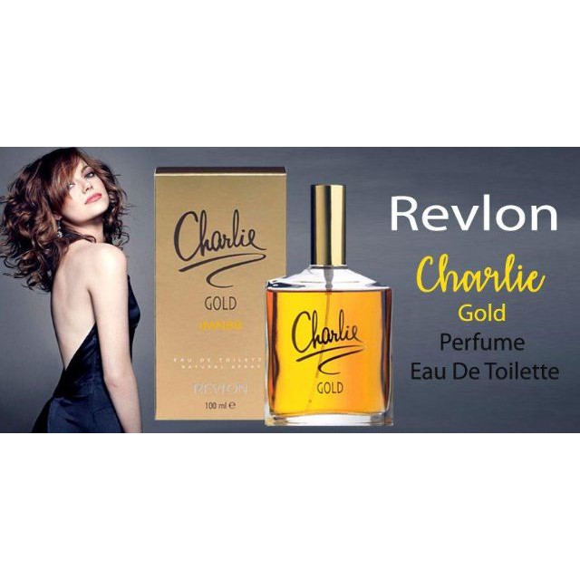 Free Ship Nước hoa Charlie Gold Revlon 100ml  bill Úc hàng vợt sale