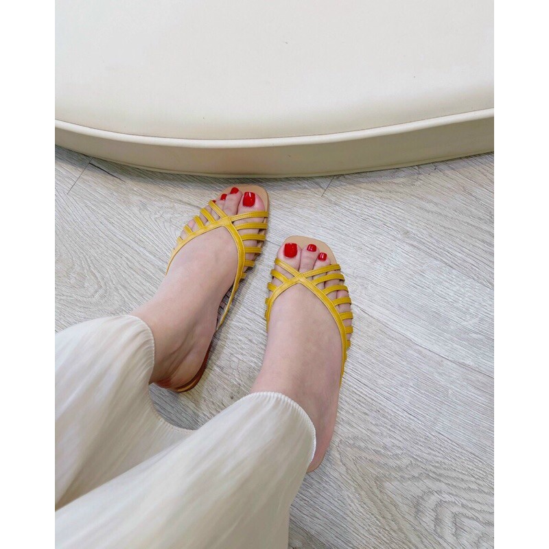 Dép rọ xương cá (ẢNH THẬT SHOP CHỤP TRÊN NỀN)