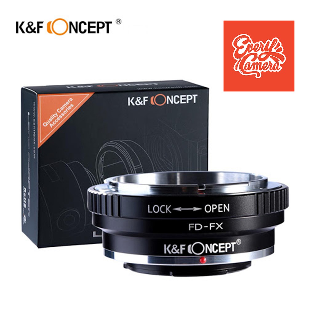 Bộ chuyển đổi K & F Concept canon fd sang gương lật fuji FD-FX FUJI