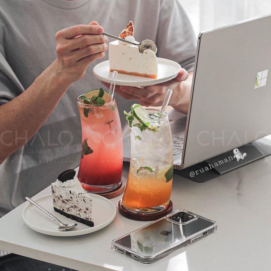 [Made in USA] Ly thủy tinh dáng cong Libbey Bravura 362ml &amp; 495ml - 2211 &amp; 2212