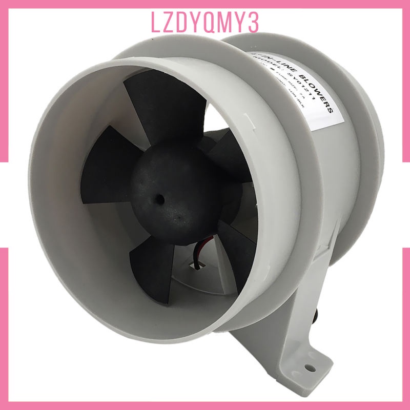 Máy thổi khí 4" 12 Volt màu trắng chống thấm nước cho tàu thuyền | BigBuy360 - bigbuy360.vn