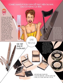 Chì kẻ mày ngang LUA PERFECT EYEBROW STYLER 2 đầu