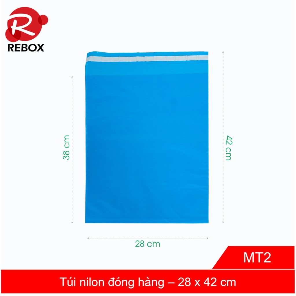 Túi niêm phong 42x28 - 100 túi tự dính chống bóc xanh-cam-hồng-vàng-xanh cốm