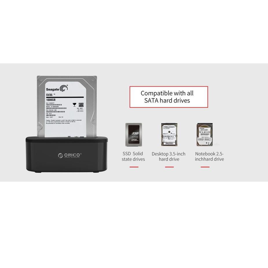 Ổ Cứng Hdd & Ssd Orico 6218us3 2.5 & 3.5 Inch | BigBuy360 - bigbuy360.vn