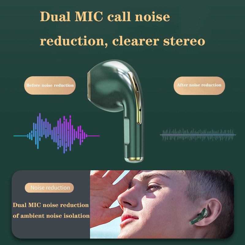 Tai Nghe Bluetooth 5.0 Không Dây Air-S4 TWS Chống Nước IPX7 Có Màn Hình LED Cho VIVO Huawei XIAOMI IPHONE OPPO Sumsung