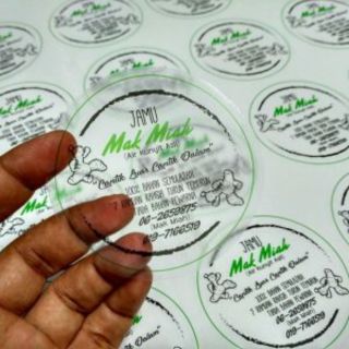 Combo 100 tem nhãn (7x7cm) miễn phí thiết kế