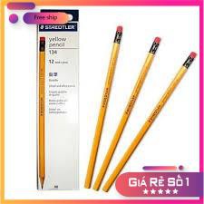 [CHẤT] 01 hộp 12 bút chì staedtler 134-2b