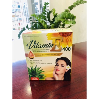 Vitamin e đại uy hộp 100 viên giúp làn da mịn màng tươi trẻ - ảnh sản phẩm 2