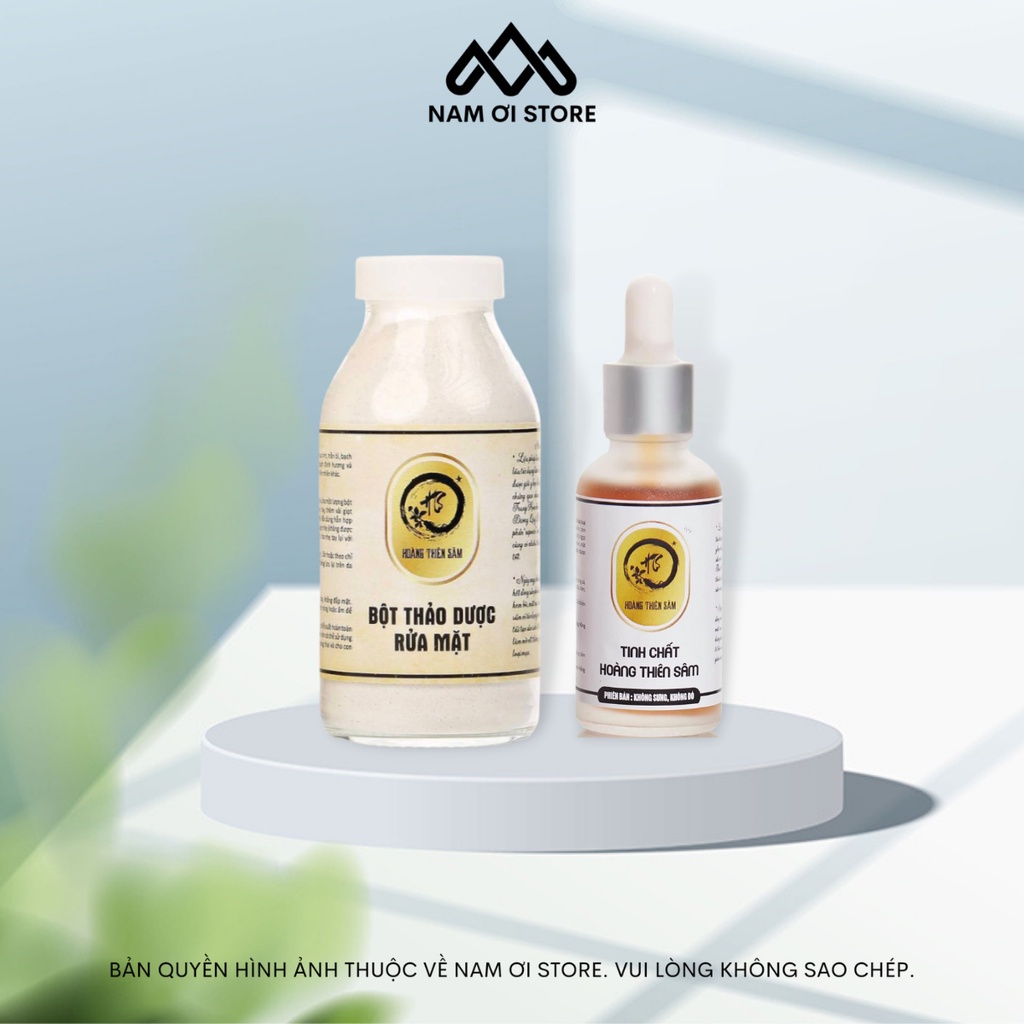 NamƠiStore - Combo Tái Tạo Da Hoàng Thiên Sâm 30ml, Phiên Bản VIP, Serum Giảm Mụn, Peel Da Sinh Học Chính Hãng