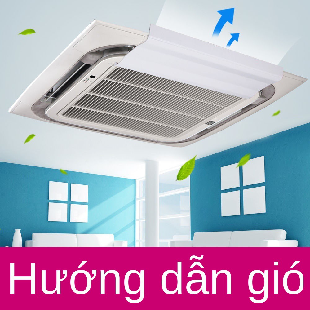 Cánh hướng gió điều hòa trung tâm, dàn âm trần, lệch gió, vách ngăn máy ống hòa, chống thổi trực tiếp và lạnh