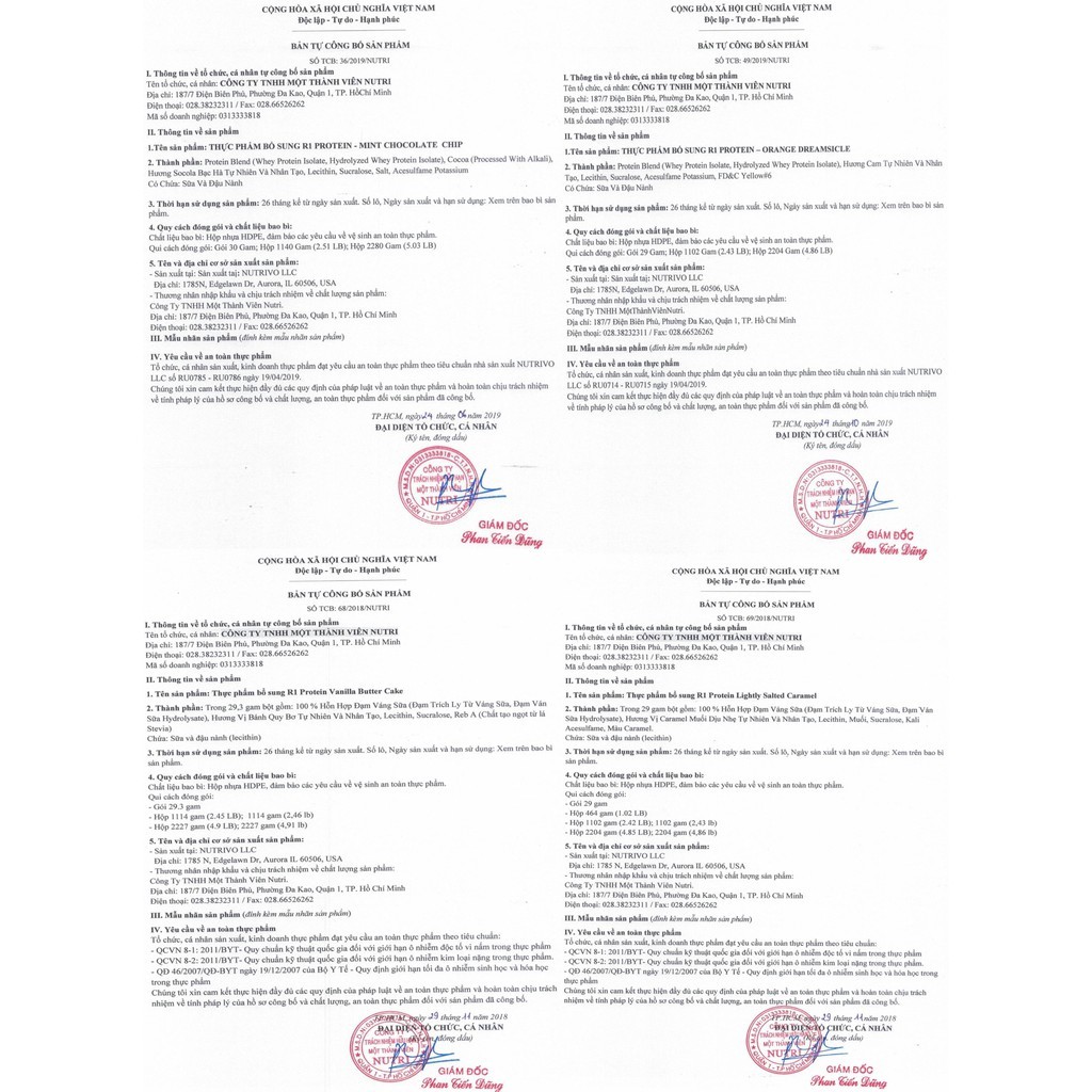 Whey protein tăng cơ Rule1 R1 isolate 76 lần dùng