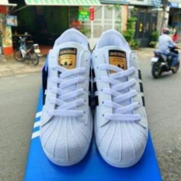 Giày Thể Thao Adi.das  Trắng Sọc Đen Cao Cấp nam nữ full size 36-43 | BigBuy360 - bigbuy360.vn