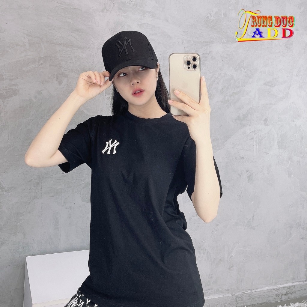 Mũ lưỡi trai NY đen logo đen full tem tag chất cotton chuẩn cực đẹp cực hot 2021 - Trungducadidas