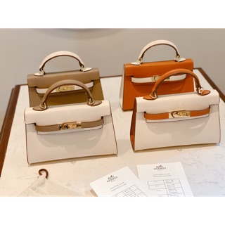 Túi xách 👜HM k20 mix hai màu da epson👜 fullbox sz19
