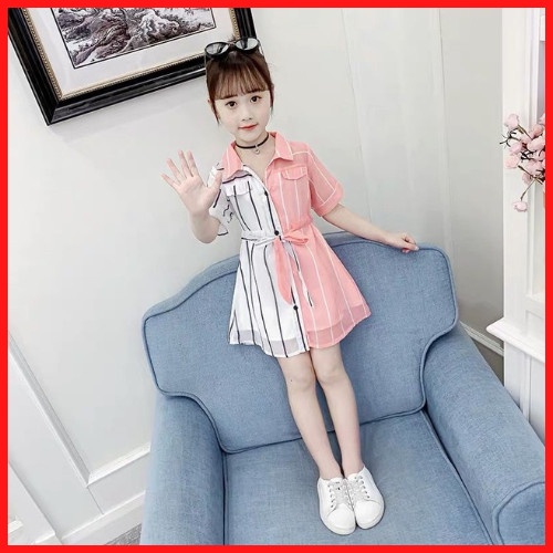 Đầm công chúa kiểu tây âu, váy midi kiểu tây xinh xắn sang xịn mịn cho bé gái 3 đến 7 tuổi có 8 size để chọn