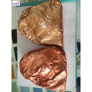 Bột camay nhũ ánh kim pha Epoxy Resin màu ĐỒNG ĐỎ