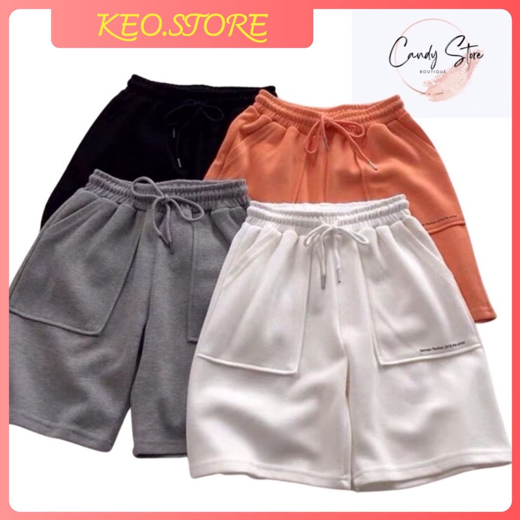 Quần đùi nữ 🦋 shorts ngắn unisex nam và nữ dáng suông ống rộng chất vải cotton lên form đẹp cá tính trẻ trung năng động