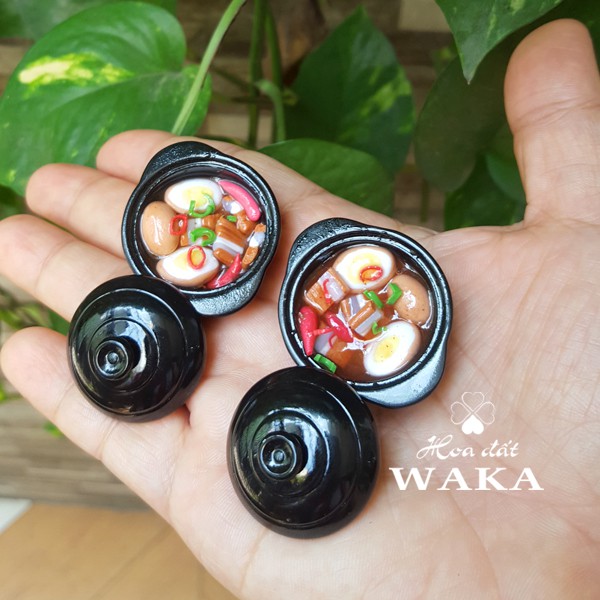 Thịt kho Mini 01- Mô Hình 1/12- Bộ Tết