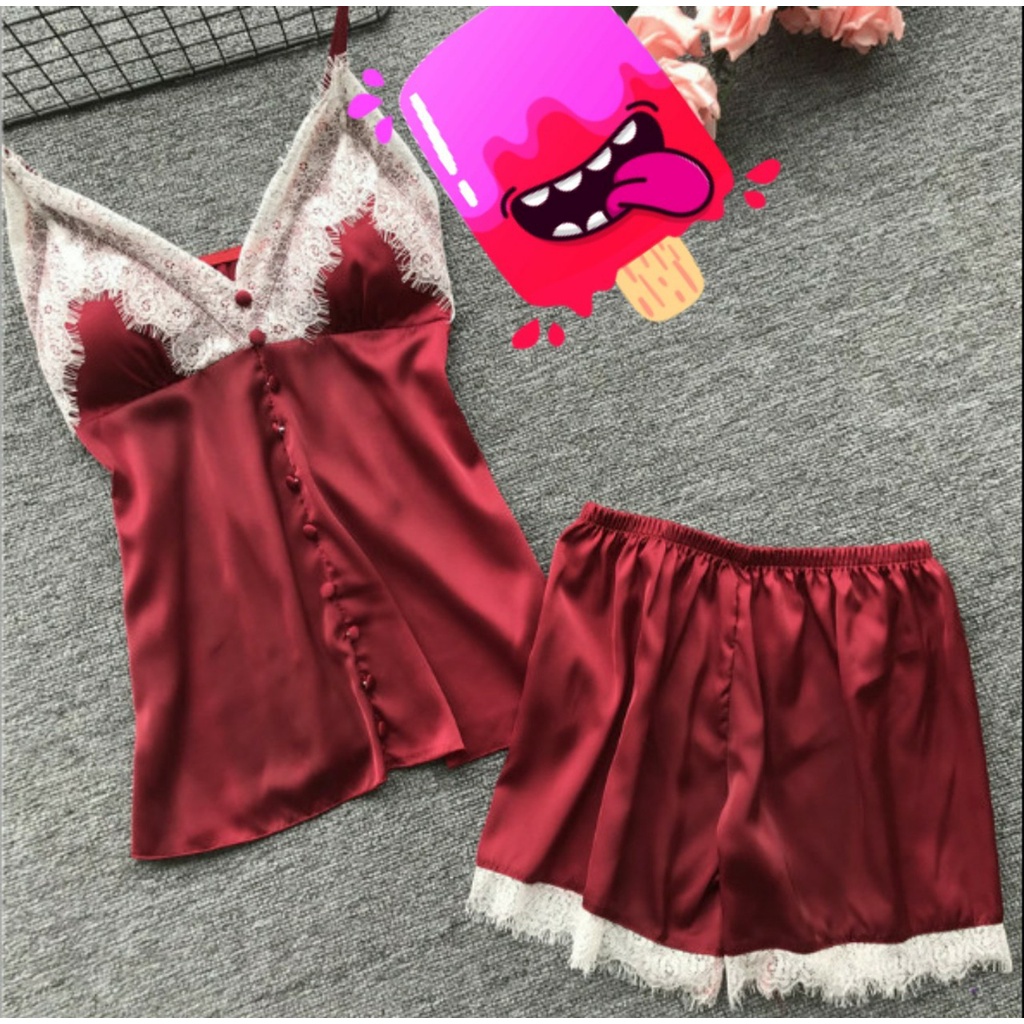 đồ ngủ bộ phi ren đùi ( HÀNG TẬN XƯỞNG)