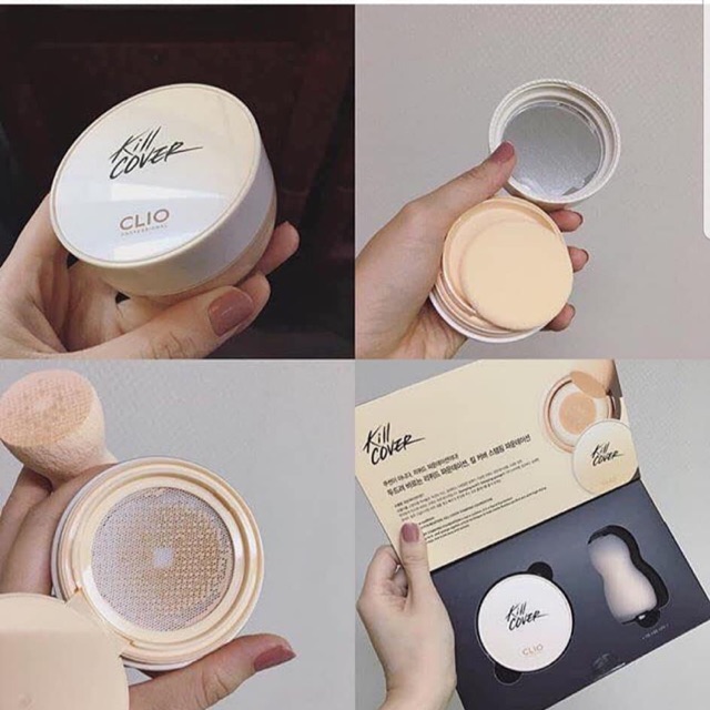 Kem Nền Clio Kill Cover Stamping Foundation SPF50+ PA+++