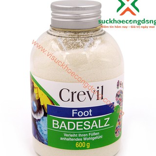 Muối ngâm chân biển chết crevil của Dức